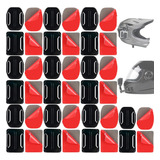 Vibe Shoot Kit 12 Adesivos Retos E Curvos Para Gopro