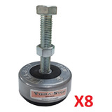 Vibra Stop Compressor torno fresa prensa Standart 5 8 8pçs