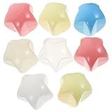 VICASKY 32 Peças Gacha Box Transparente Cápsula De Vending Machine Bolas Preenchíveis Brinquedos De Máquina De Garra Cápsulas Preenchíveis Mini Presentes Volta Plástico Filho Meias Doces