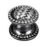 Vicenza Designs K1043 Cestino Beads Knob- Pequeno- Prata Antiga