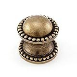 Vicenza Designs K1045 Sanzio Beads Knob- Pequeno- Bronze Antigo
