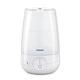 Vicks Umidificador FilterFree Plus Cool Mist Plus VUL565 Ambiente Médio Umidificador De Névoa Fria Sem Filtro Para Quartos De Bebês Crianças E Adultos Funciona Com Vicks VapoPads