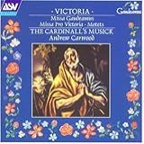 Victoria Missa Gaudeamus Etc Carwood Cardinall S Music Audio CD Victoria T L De