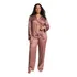 Victoria's Secret Conjunto Cetim Fosco Com Gotas De Orvalho