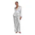 Victoria's Secret Conjunto Pijama Cetim Fosco Cor Prata M