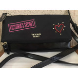 Victorias Secret Bolsa Handbag Patch Black