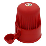 Vida Mansa Bebedouro Para Animais De Estimação Automático Com Capacidade De 2l Vermelho