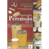 Video aula Em Dvd Aprenda Tocar Percussão Vol 1 Metodo Fácil
