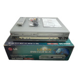 Vídeo Cassete Dvd Player LG Hi fi Stéreo Top Linha