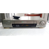Video Cassete Panasonic Nv sd445 4 Cabeças Controle Remoto