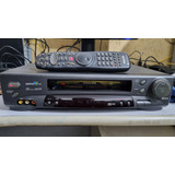 Video Cassete Philips Vr756 Hi fi Estéreo 6 Cabeças Detalhe