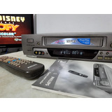Video Cassete Philips Vr788 Hifi Stereo 6 Cabeças Com Manual