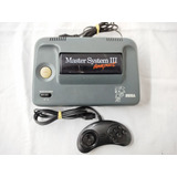 Vídeo Game Antigo Sega Master System 3 Compact