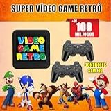 Video Game Multijogos Retro 100 000 Jogos 2 Controles Ps2 Sem Fio