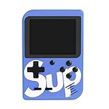 Vídeo Game Portátil 400 Jogos Internos Mini Game Sup Azul