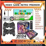 Video Game Retro Edição Especial Filme Super Mario Bros 40 000 Mil Jogos 54 Sistemas Multijogos Retro