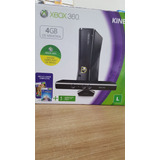 Vídeo Game Xbox 360 4 Gigas 1 Controle 1 Kinect 2 Jogos Orig