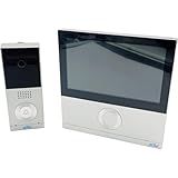 Vídeo Porteiro Eletrônico Full HD Ângulo 120 LED Infravermelho Proteção IP65 Com Conexão Remota Tela 7 Polegadas Touch Screen Aitek ALPHA 1100