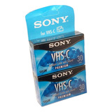 Videocassete Sony Vhs c