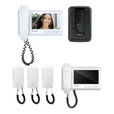 Vídeoporteiro Color Ivr 7 Extensão Vídeo áudio Intelbras