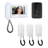 Vídeoporteiro Colorido 7 Ivr 7 3 Extensão Áudio Intelbras