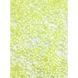 Vidrilho - Pacote Com 500g Cor Amarelo Bebê Perolado - Cor 702 Diâmetro 2 Mm