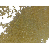 Vidrilho Amarelo Transparente Brilhante Pacote Com 100 Grama