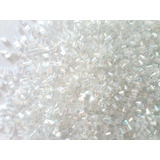 Vidrilho Branco Cristal Furtacor Pacote Com 450 Gramas