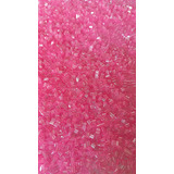 Vidrilho Rosa Brilhante Pacote Com 100 Gramas