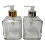 Vidro Cubo 250ml 10 Difusor Ambiente 10 Porta Sabonete