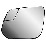 Vidro De Substituição Do Espelho Da Porta Do Lado Esquerdo Do Motorista Aquecido Com Placa Traseira Para Chevrolet Colorado GMC Canyon De 2015 A 2022