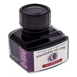 Vidro De Tinta Caneta Tinteiro Violeta Roxo Herbin 30ml