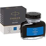 Vidro De Tinta Parker Quink Azul Lavável S0037480 1950377 Parker 1950377 N A