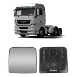 Vidro Espelho Retrovisor Aux Convexo C desemb Man Tgx L d