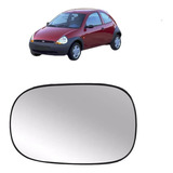Vidro Lente Espelho Retrovisor Ford Ka 97 Lado Motorista
