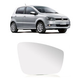 Vidro Lente Retrovisor Fox 2010 2014 Original