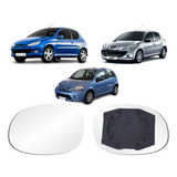 Vidro Lente Retrovisor Peugeot