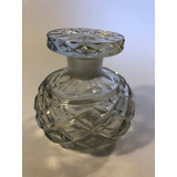 Vidro Perfume Perfumeiro Cristal Antigo Coleção Vintage