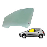 Vidro Porta Dianteira Peugeot 207 4 Porta Lado Esquerdo