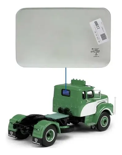Vidro Traseiro Vigia Scania