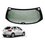 Vidro Vigia Traseiro Citroen C3 2012 Em Diante Com Furo
