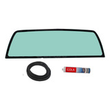 Vidro Vigia Traseiro Gm Corsa Pick up Com Borracha