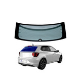 Vidro Vigia Vw Polo Hatch 2017 2018 2019 20 21 2022 Térmico