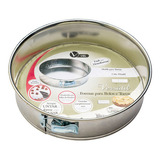 Viel Forma Bolo Tortas Moldes 23 Cm Aluminio Cor Prateado