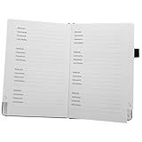 VILLFUL Livro De Senhas Cadernos Notebook Caixa De Correio O Caderno Lista Telefônica Livro De Números De Telefone Mini Turquesa Livrinho Livro De Endereços B6 Correspondência
