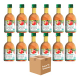 Vinagre Almaromi Orgânico Sabor Maçã 400ml X 12 Unidades