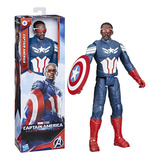 Vingadores Titan Hero Capitão América Sam Wilson F9276