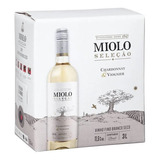 Vinho Branco Seco Chardonnay E Viognier Miolo Seleção Bag In Box 3l