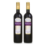 Vinho Brasileiro Sinuelo Tinto Bordô Seco Serra Gaúcha 2 Un