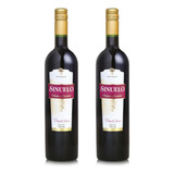 Vinho Brasileiro Sinuelo Tinto Bordô Suave Serra Gaúcha 2 Un
